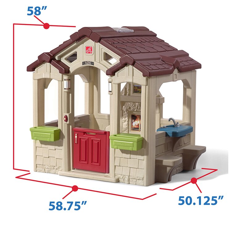 Deluxe playhouse with table and chairs instructions sale